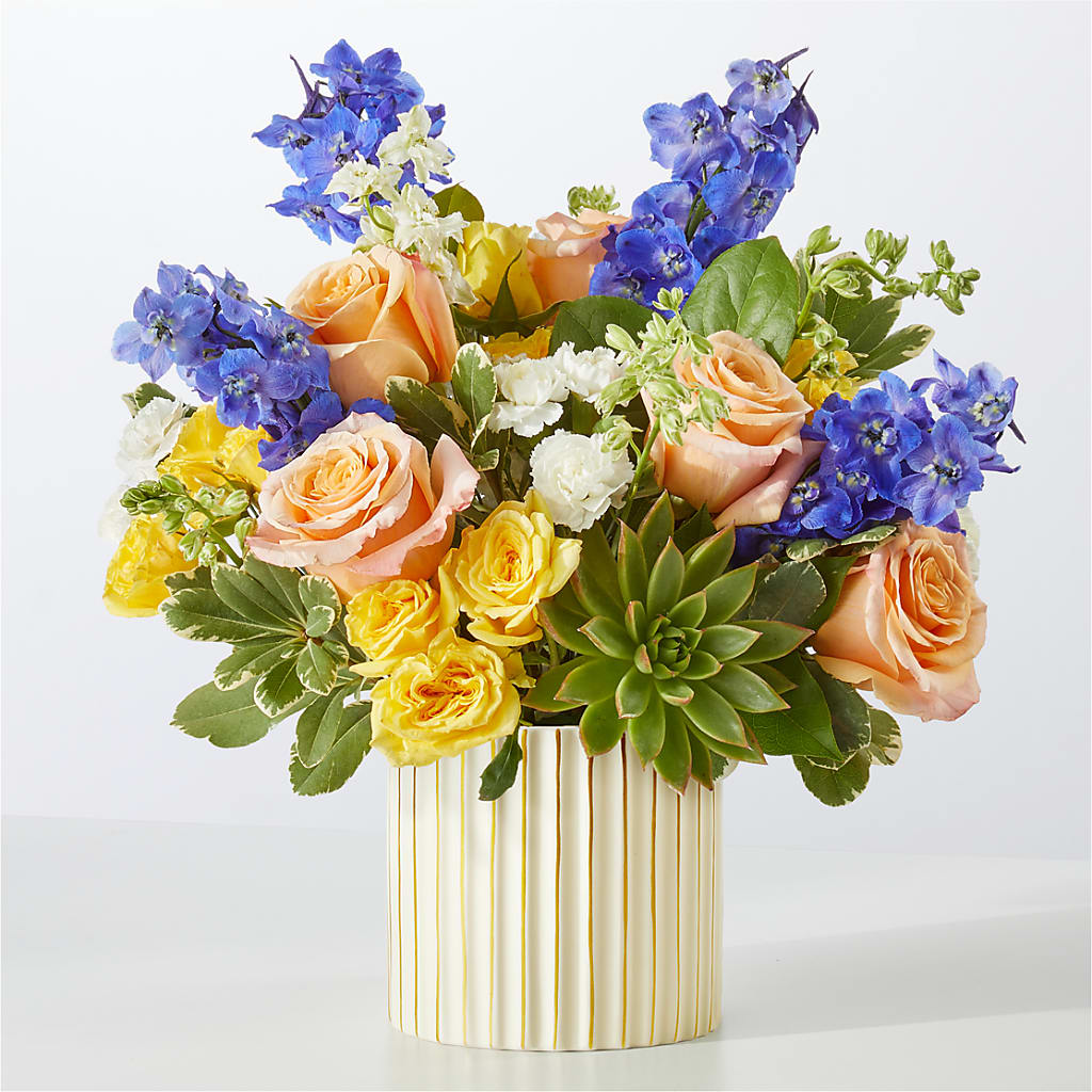 Cobalt Reverie Bouquet – ELIZABETH'S BLUE GARDEN LLC, Raritan NJ