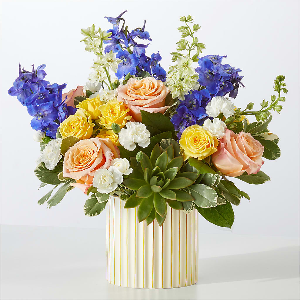 Cobalt Reverie Bouquet – ELIZABETH'S BLUE GARDEN LLC, Raritan NJ