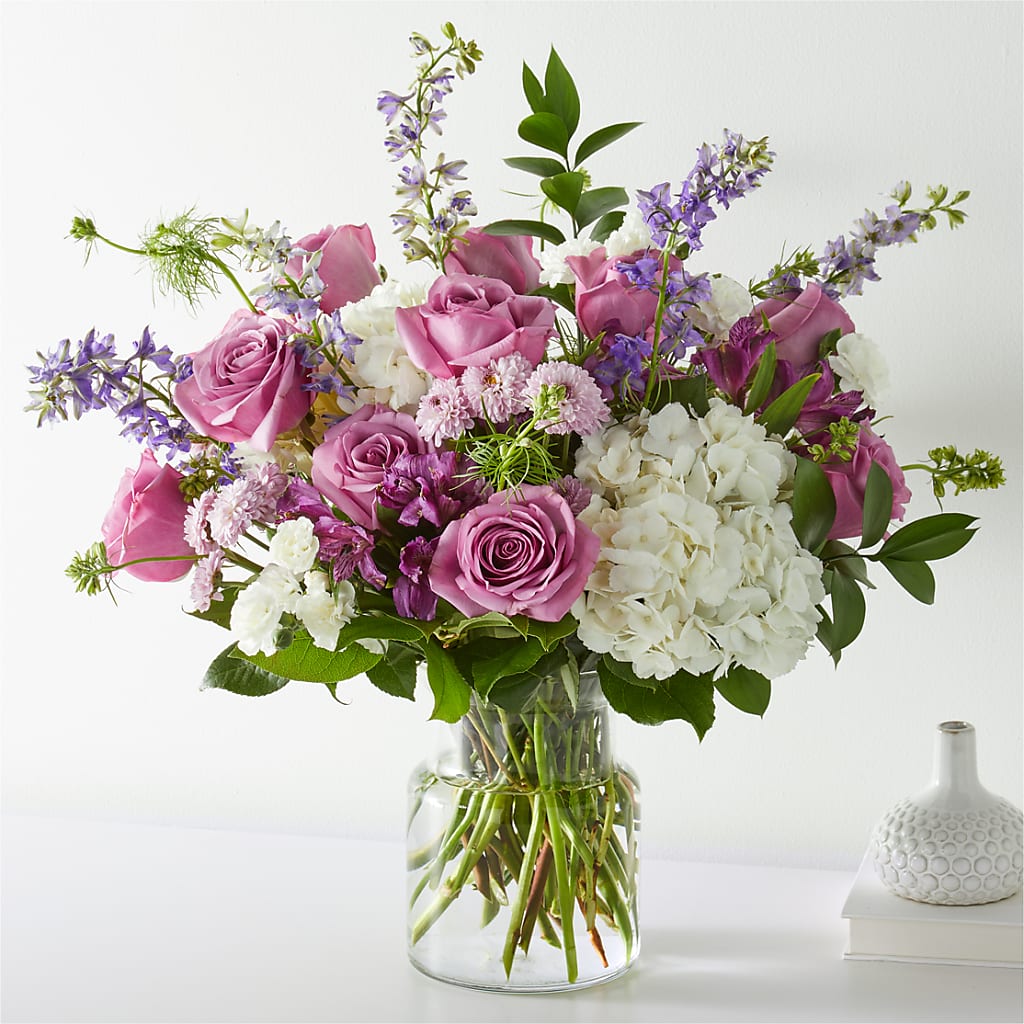 Violet Caress Bouquet – ELIZABETH'S BLUE GARDEN LLC, Raritan NJ