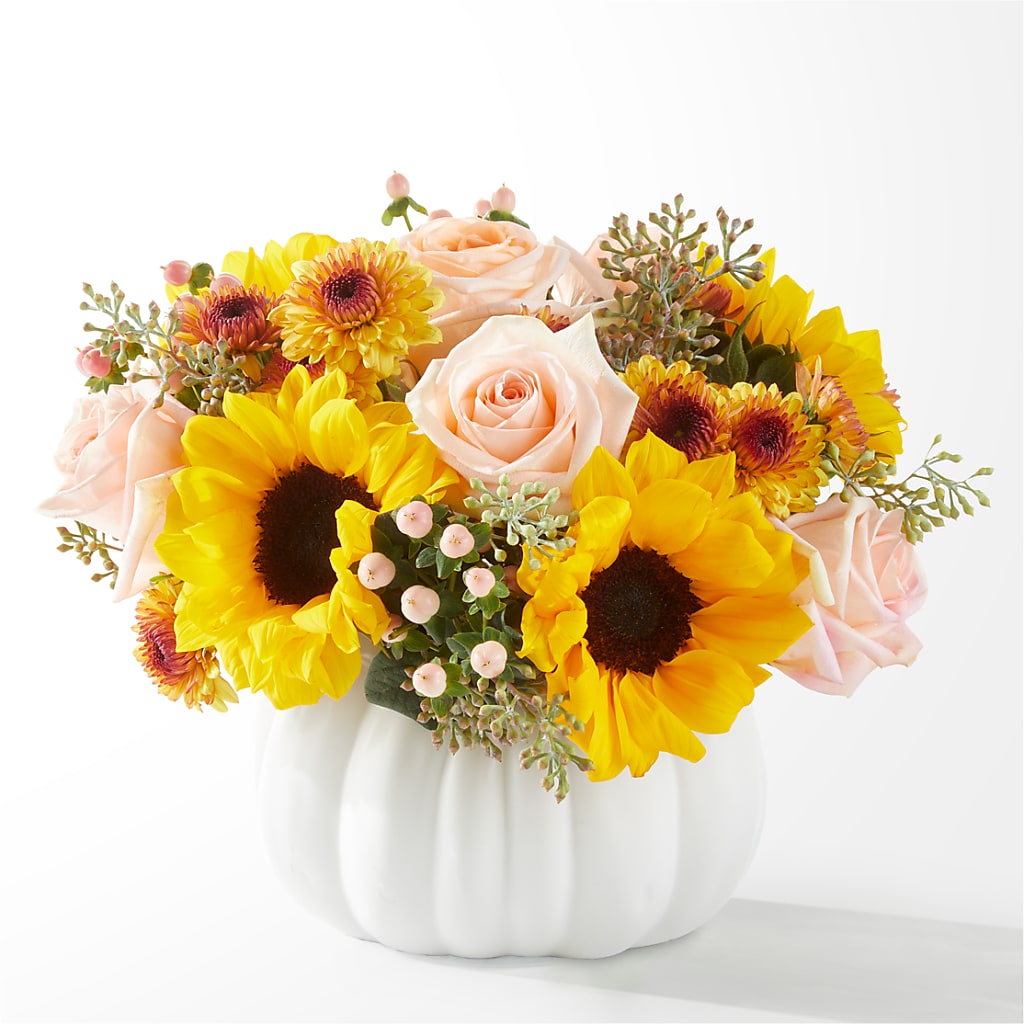 Pumpkin to Talk About Bouquet – ELIZABETH'S BLUE GARDEN LLC, Raritan NJ