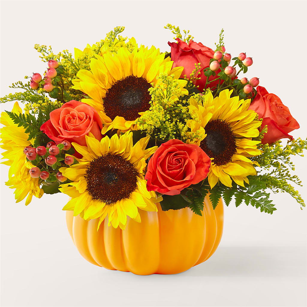 Pick of the Patch Pumpkin Bouquet – ELIZABETH'S BLUE GARDEN LLC, Raritan NJ