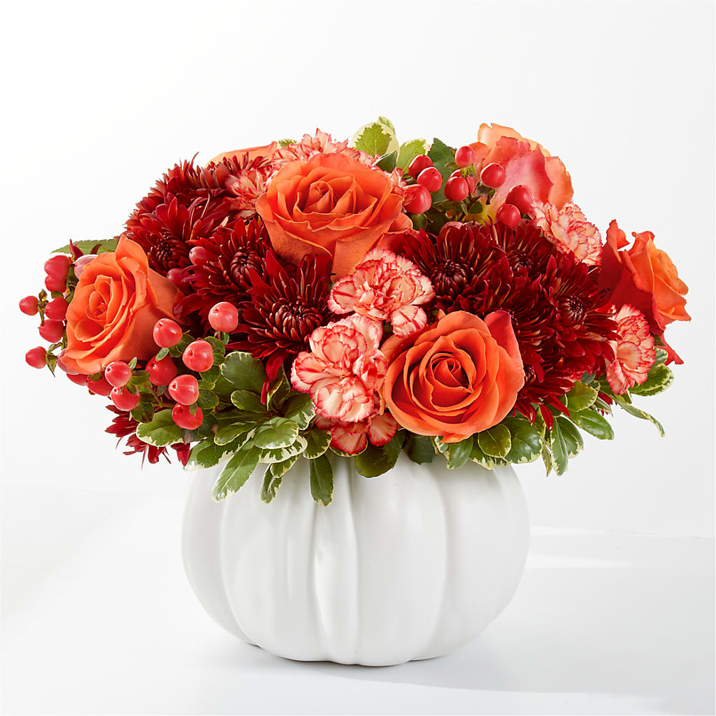Autumn Air Pumpkin Bouquet – ELIZABETH'S BLUE GARDEN LLC, Raritan NJ
