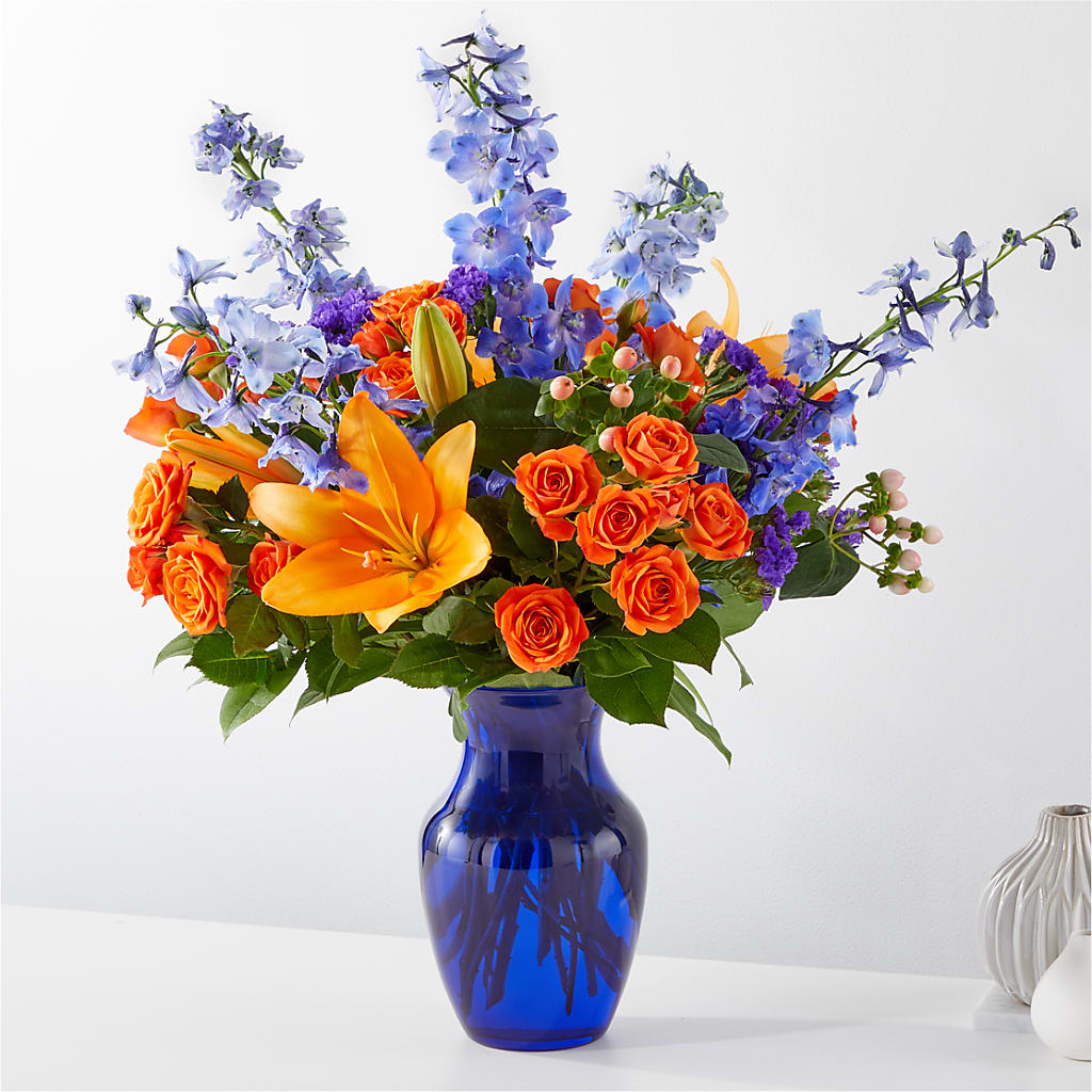 Radiant Citrus Bouquet – ELIZABETH'S BLUE GARDEN LLC, Raritan NJ