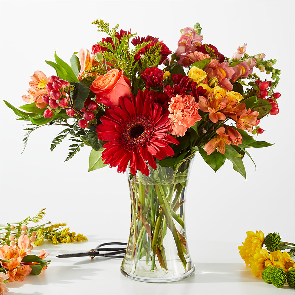 Fall Delight – A Florist Original – ELIZABETH'S BLUE GARDEN LLC, Raritan NJ