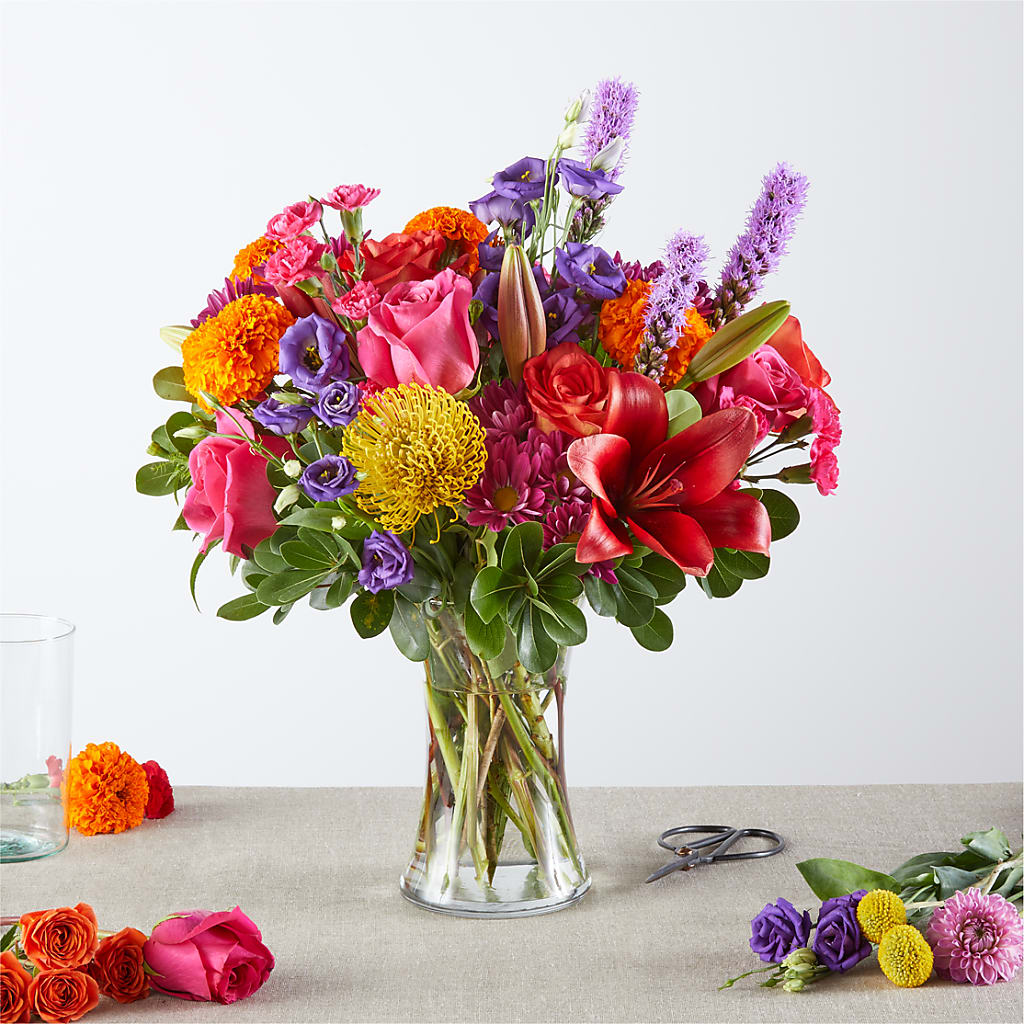 Feast of Color – A Florist Original – ELIZABETH'S BLUE GARDEN LLC, Raritan NJ