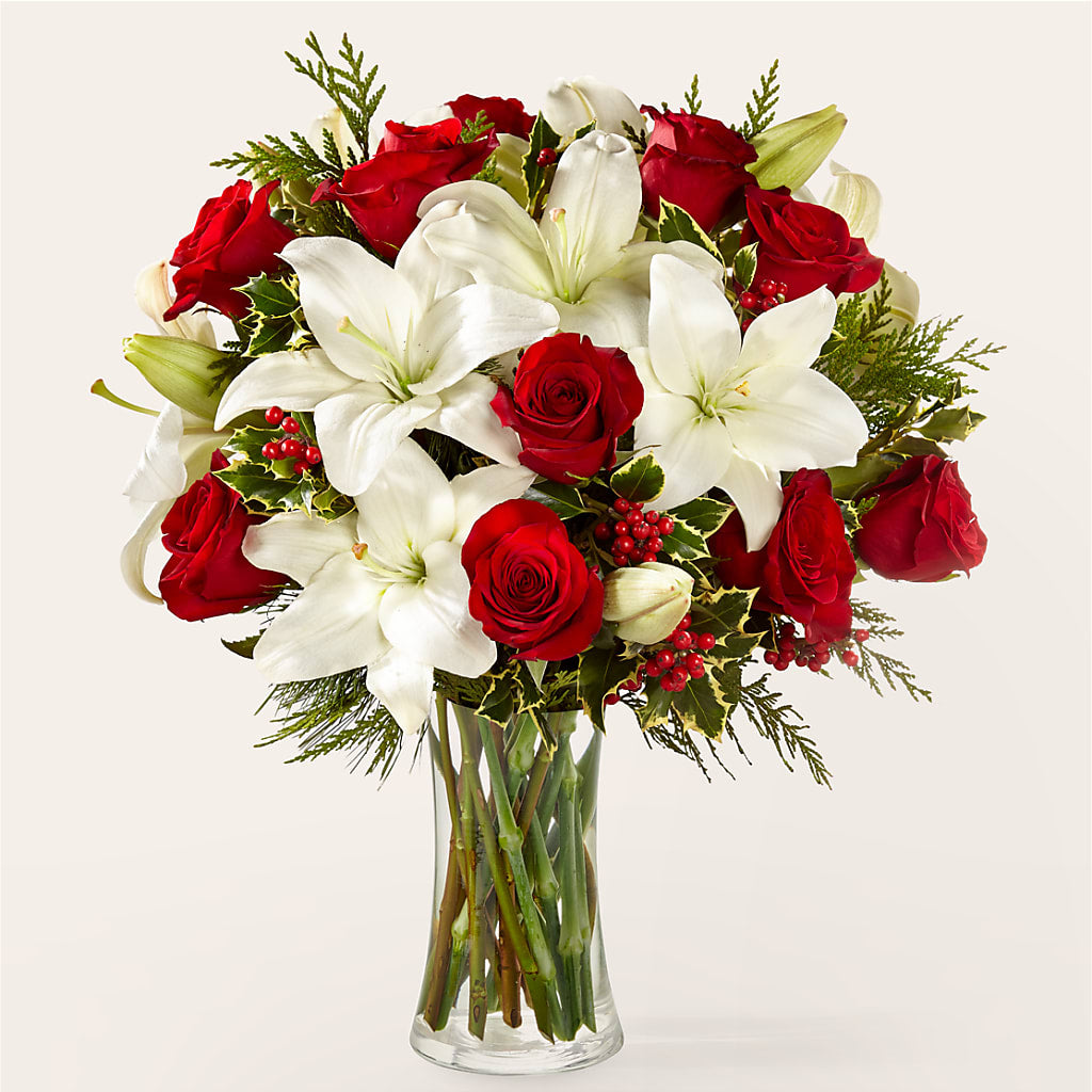 Sparkling Snowflakes Bouquet – ELIZABETH'S BLUE GARDEN LLC, Raritan NJ