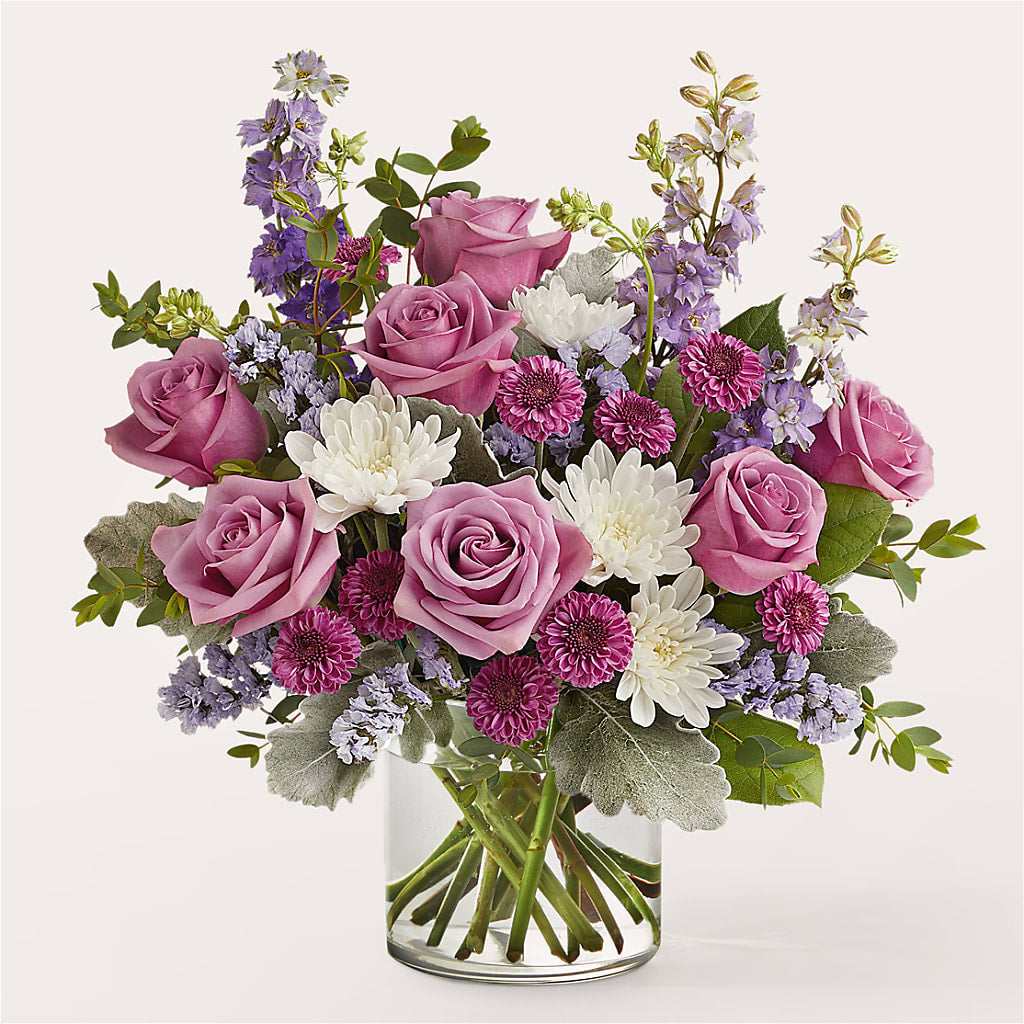 Violet Frost Bouquet – ELIZABETH'S BLUE GARDEN LLC, Raritan NJ