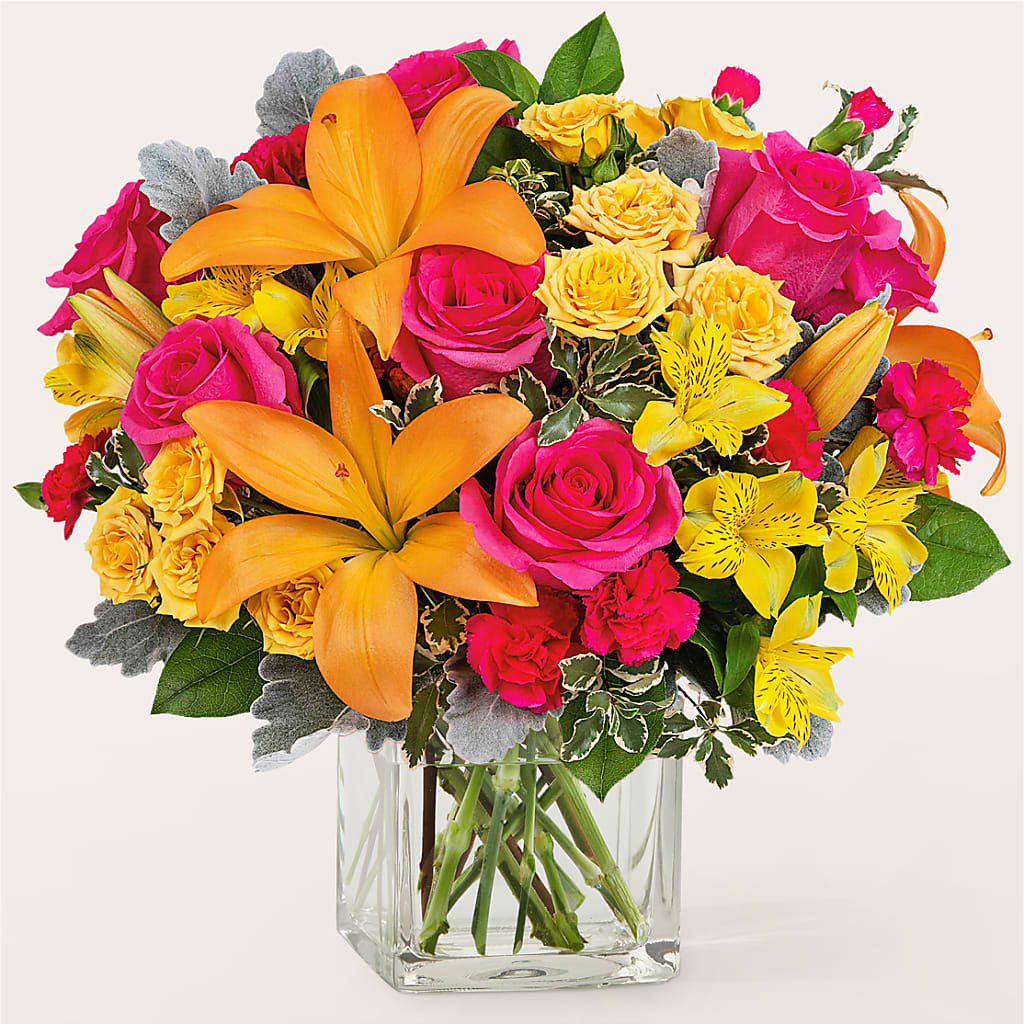 To the Tropics Bouquet – ELIZABETH'S BLUE GARDEN LLC, Raritan NJ