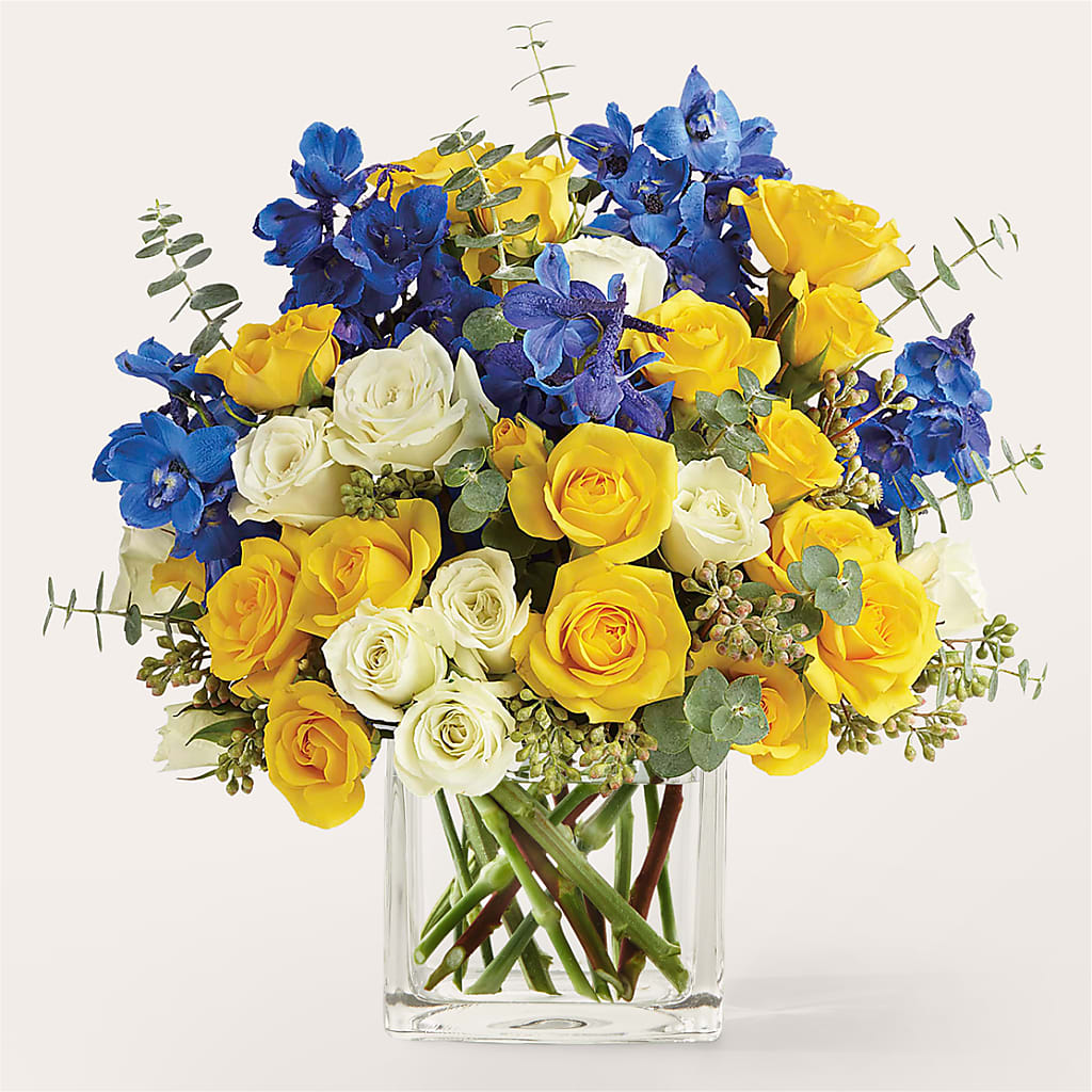 Sparkling Citrine Bouquet – ELIZABETH'S BLUE GARDEN LLC, Raritan NJ