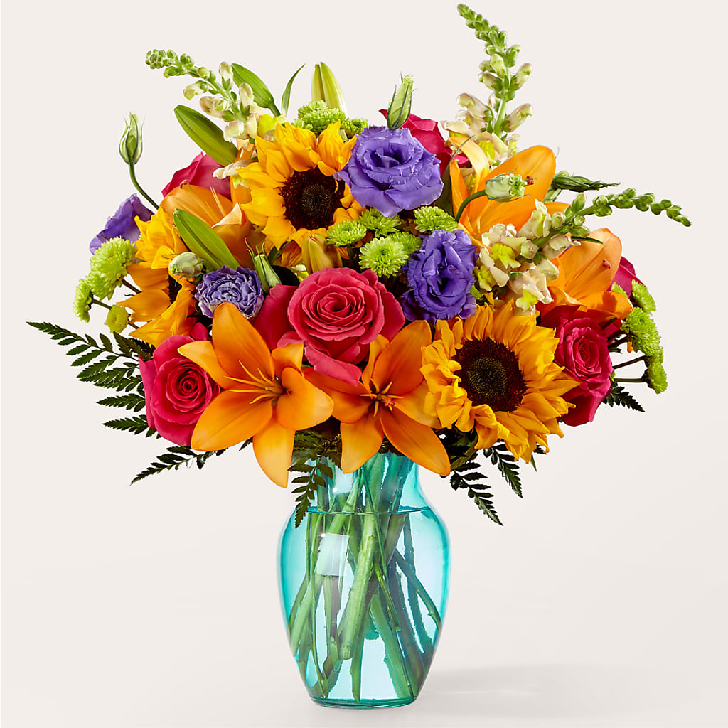 Double Rainbow Bouquet – ELIZABETH'S BLUE GARDEN LLC, Raritan NJ
