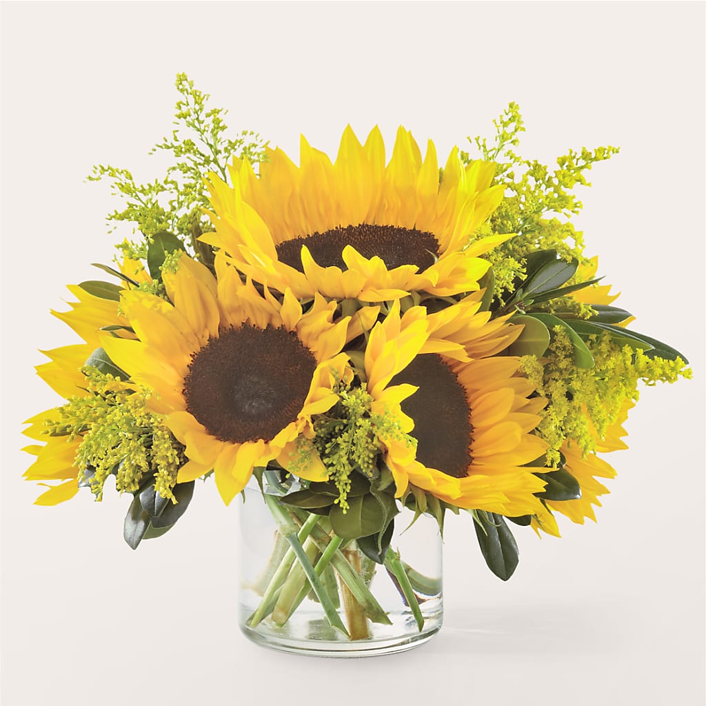 Beaming Sunflower Bouquet – ELIZABETH'S BLUE GARDEN LLC, Raritan NJ