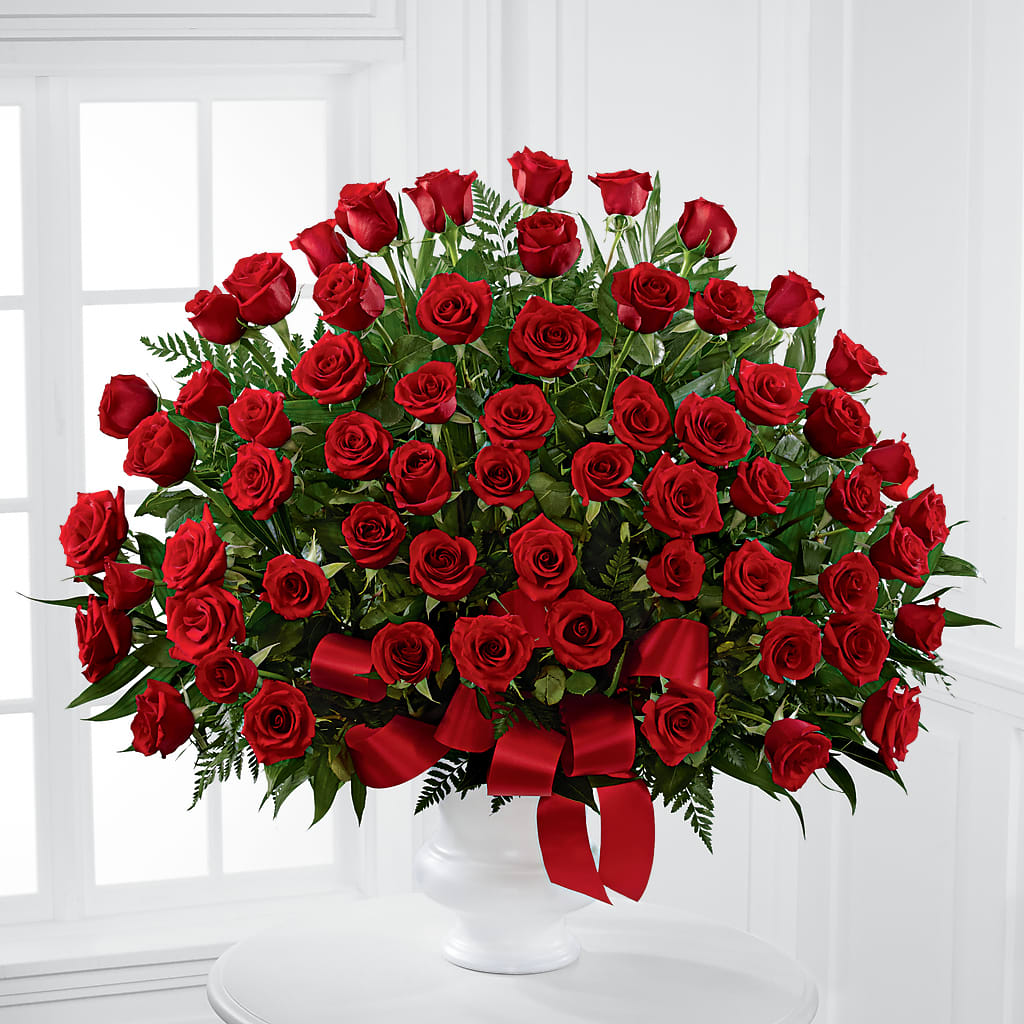 Blessed with Love Arrangement – ELIZABETH'S BLUE GARDEN LLC, Raritan NJ