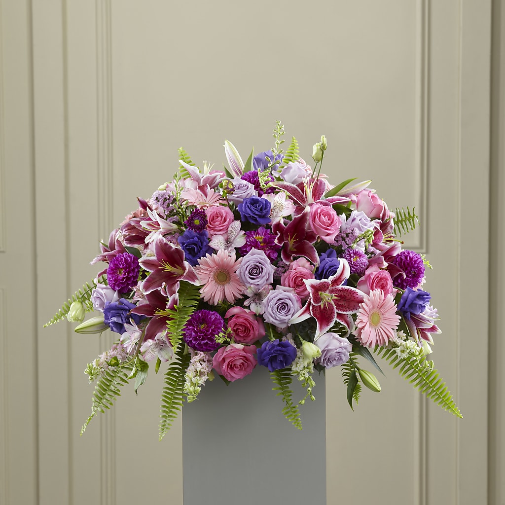 Fare Thee Well Pedestal – ELIZABETH'S BLUE GARDEN LLC, Raritan NJ