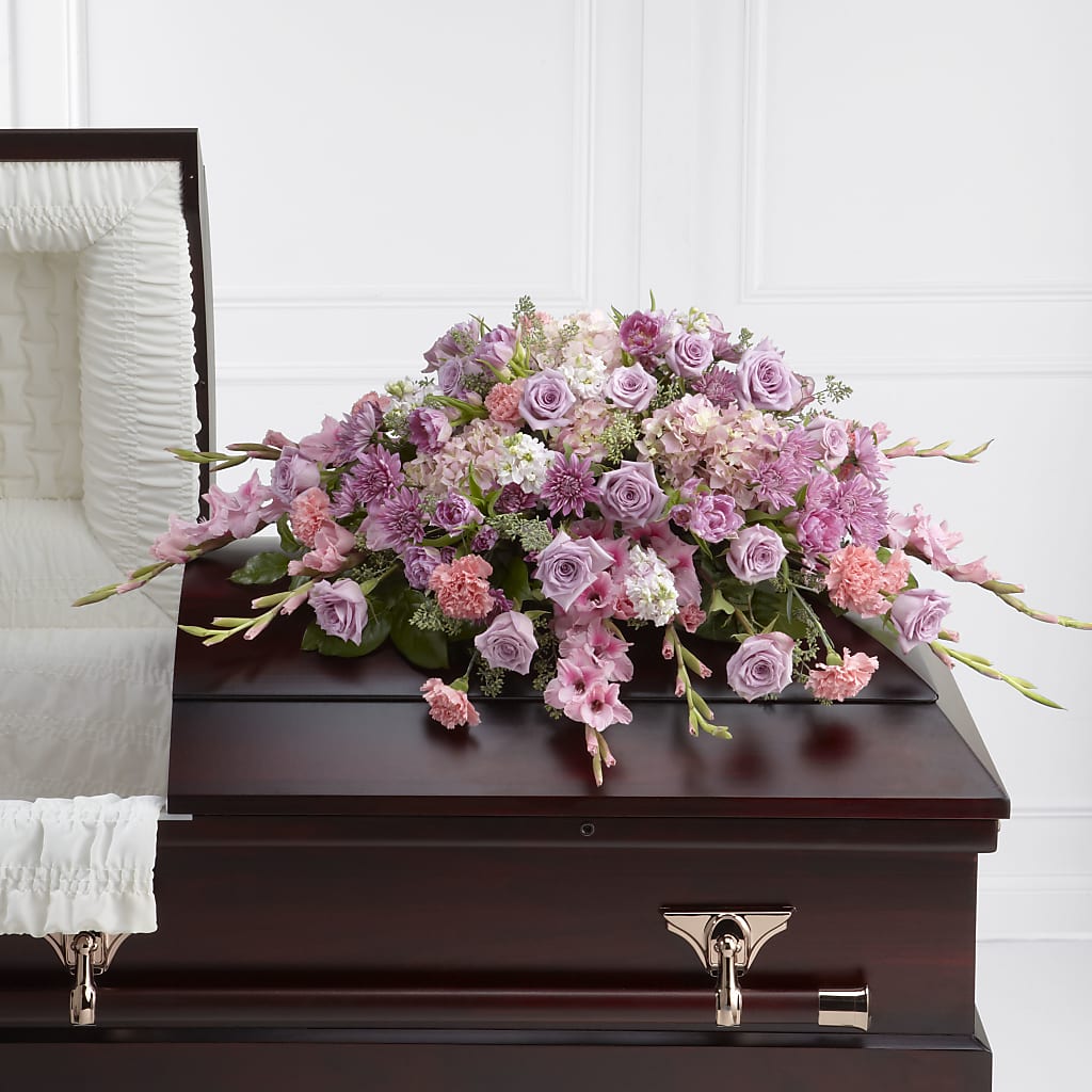 Immorata Casket Spray – ELIZABETH'S BLUE GARDEN LLC, Raritan NJ