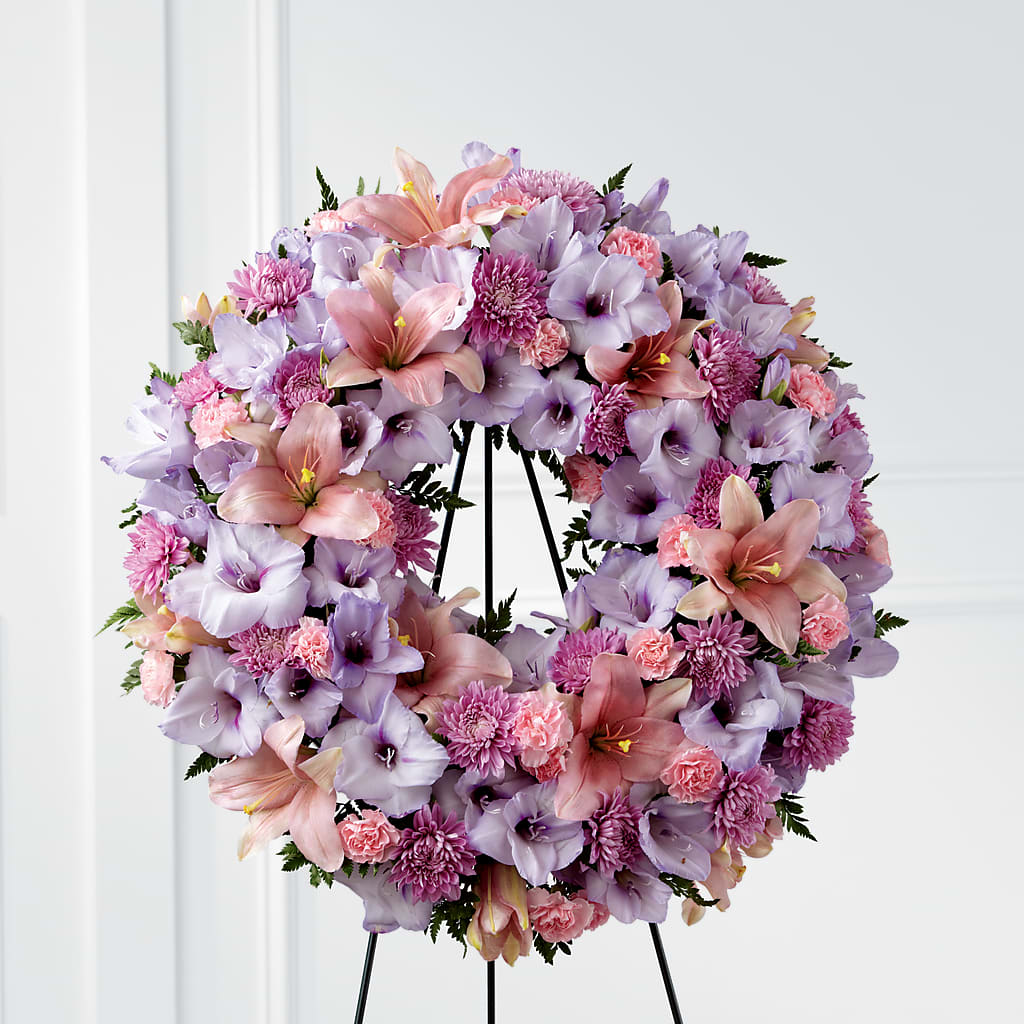 Beloved Friend Wreath – ELIZABETH'S BLUE GARDEN LLC, Raritan NJ