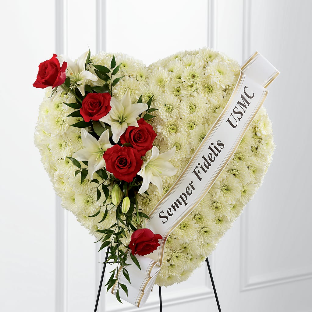 Heartfelt Hero Standing Heart – ELIZABETH'S BLUE GARDEN LLC, Raritan NJ