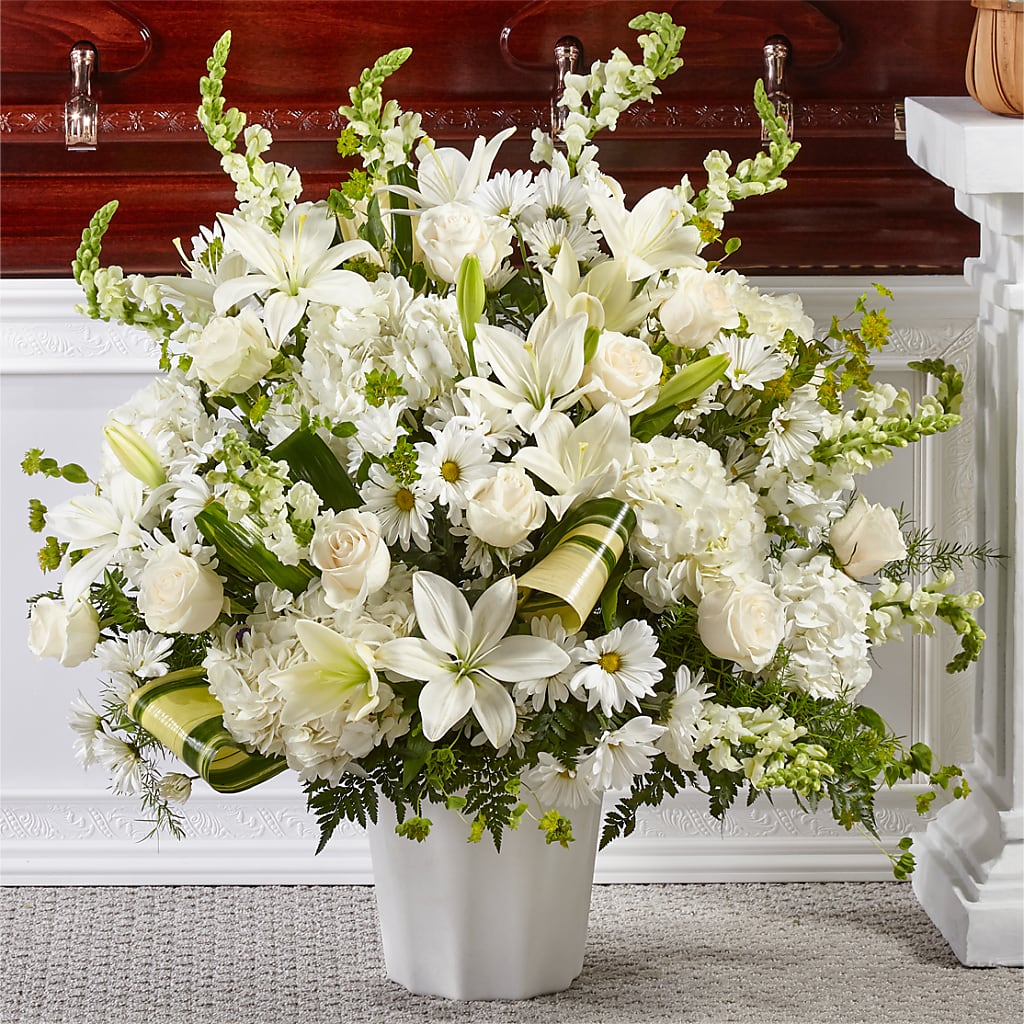 Thoughts of Tranquility Floor Basket – ELIZABETH'S BLUE GARDEN LLC, Raritan NJ