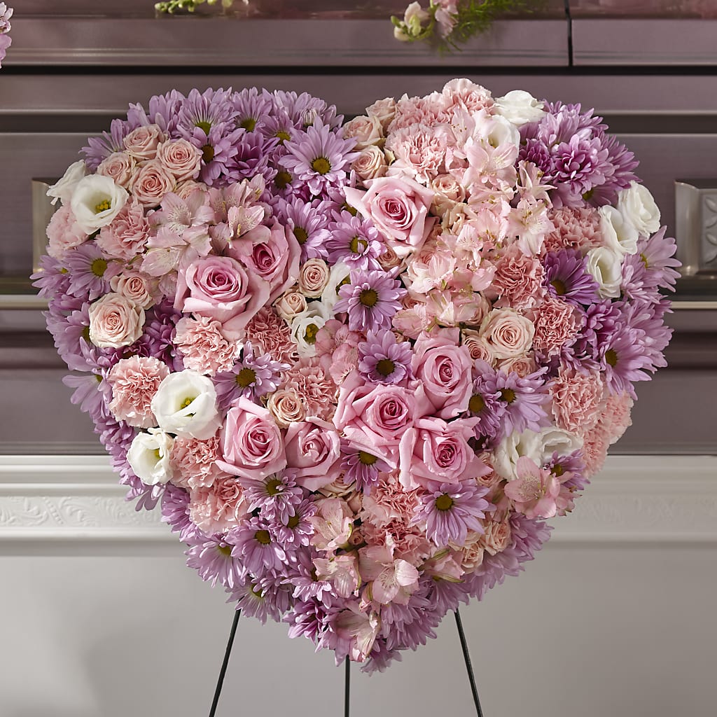 Heaven's Light Heart – ELIZABETH'S BLUE GARDEN LLC, Raritan NJ