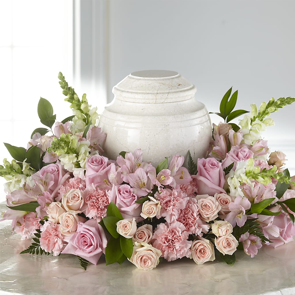 Blooms of Hope Cremation Adornment – ELIZABETH'S BLUE GARDEN LLC, Raritan NJ