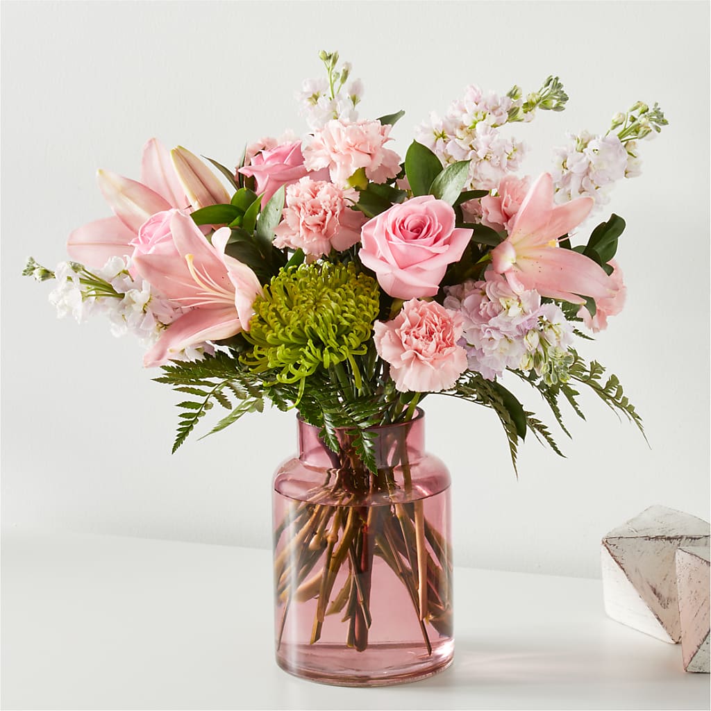 Pretty in Pink Bouquet – ELIZABETH'S BLUE GARDEN LLC, Raritan NJ