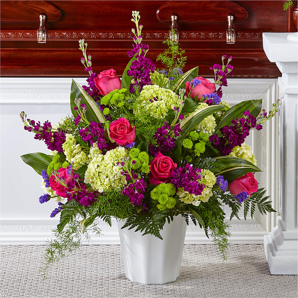 Beautiful Horizons Floor Basket – ELIZABETH'S BLUE GARDEN LLC, Raritan NJ