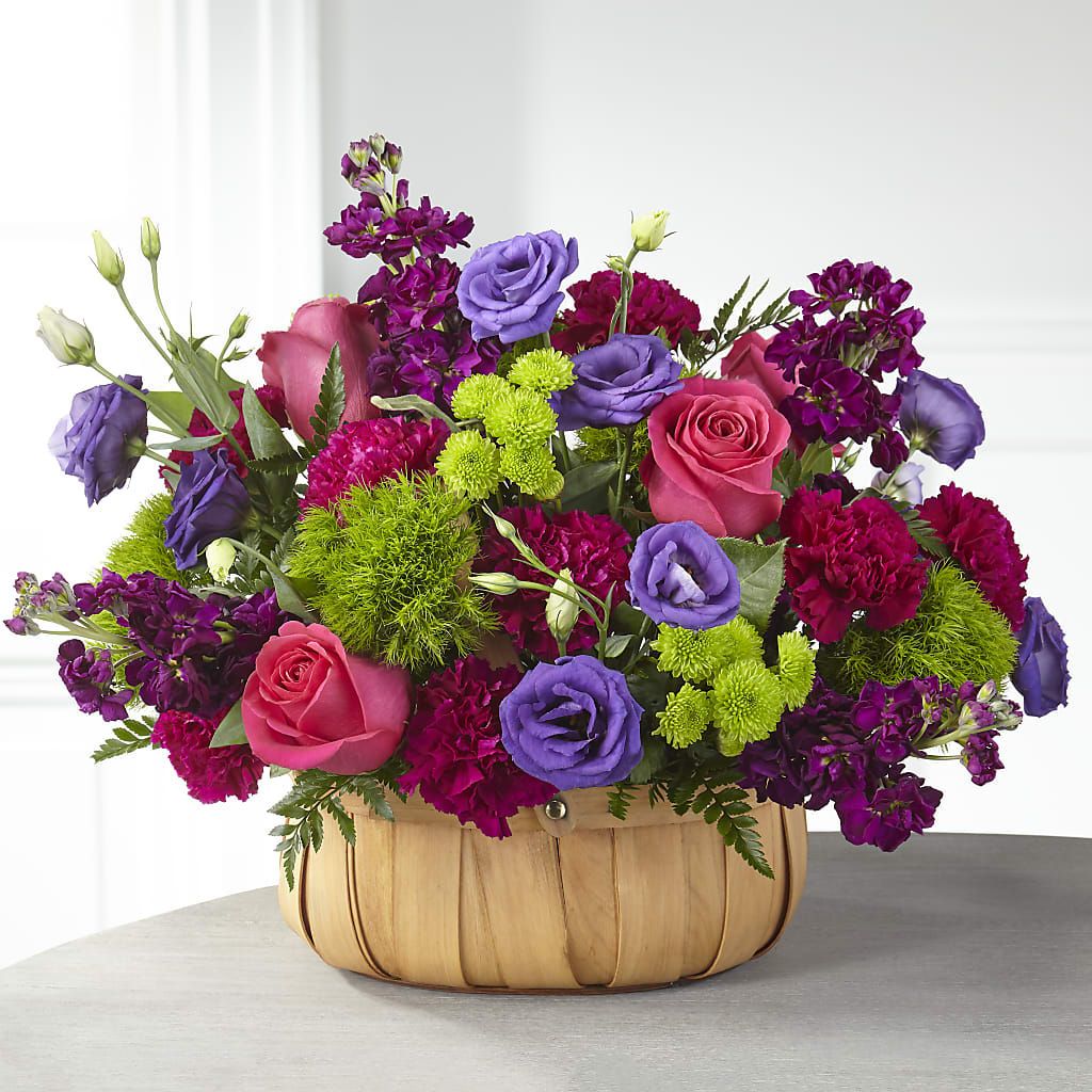 Serene Sanctuary Basket – ELIZABETH'S BLUE GARDEN LLC, Raritan NJ
