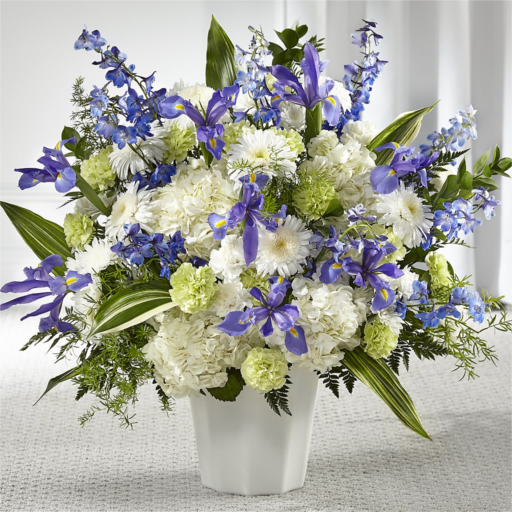 Soft Serenity Floor Basket – ELIZABETH'S BLUE GARDEN LLC, Raritan NJ