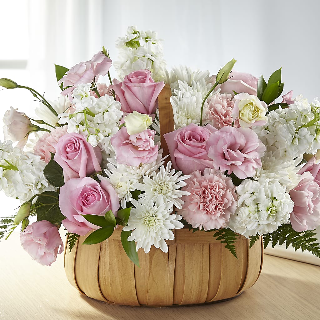 Always Graceful Basket – ELIZABETH'S BLUE GARDEN LLC, Raritan NJ