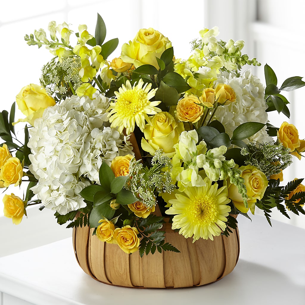 Rustic Remembrance Basket – ELIZABETH'S BLUE GARDEN LLC, Raritan NJ