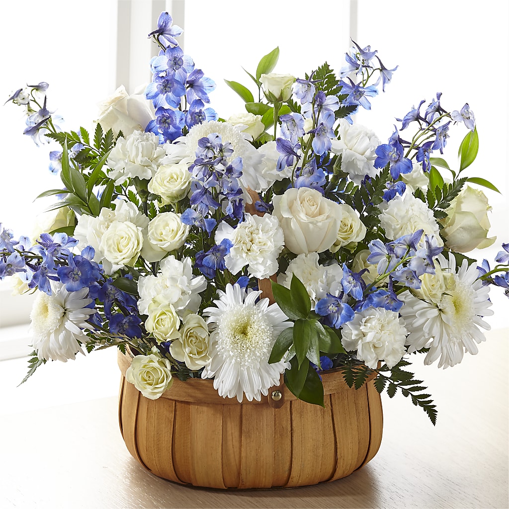 Harmony & Grace Basket – ELIZABETH'S BLUE GARDEN LLC, Raritan NJ