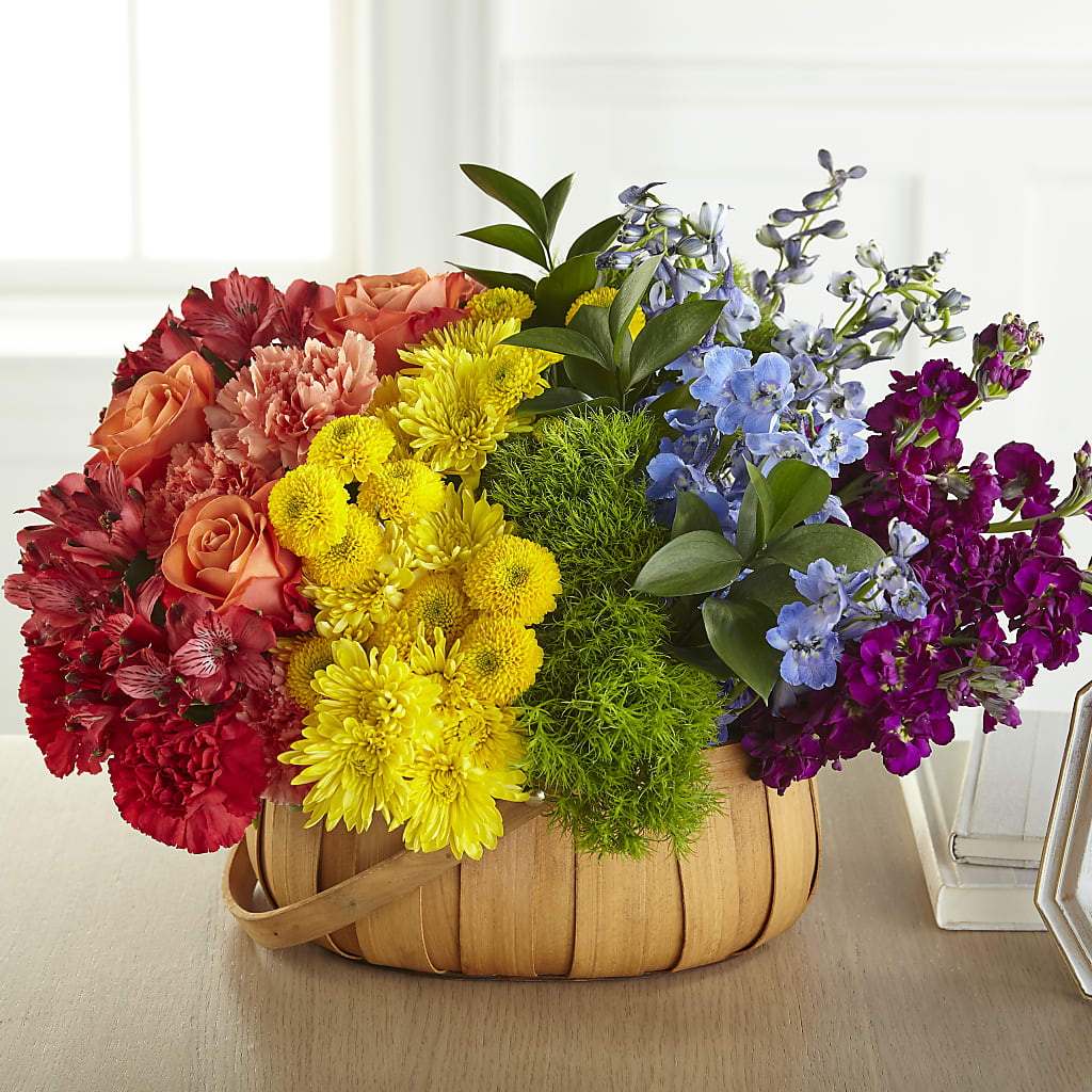 Prideful Basket – ELIZABETH'S BLUE GARDEN LLC, Raritan NJ
