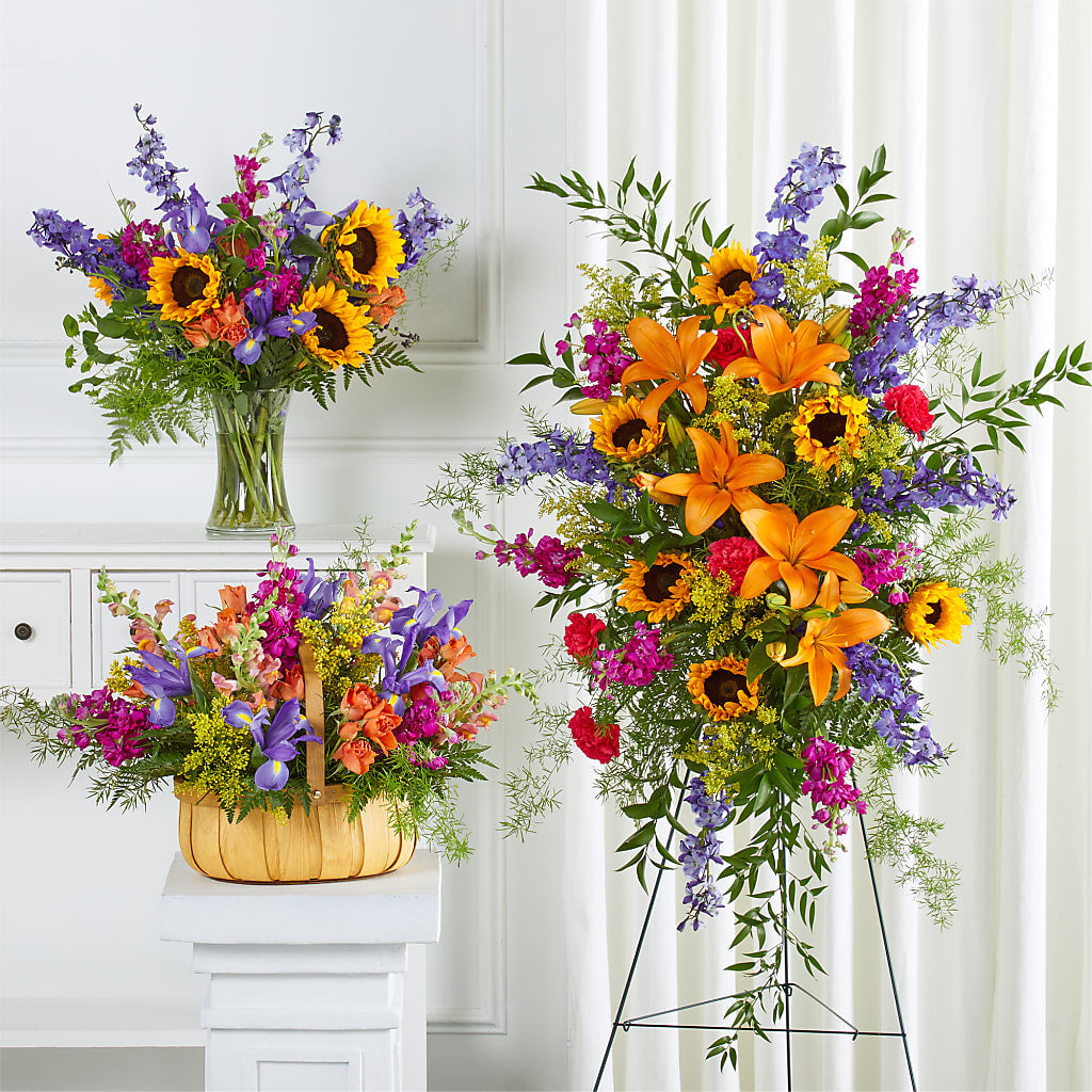 Majestic Memento Bundles – ELIZABETH'S BLUE GARDEN LLC, Raritan NJ
