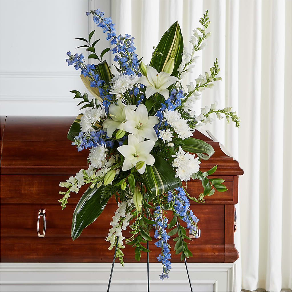 Eternal Impressions Standing Spray – ELIZABETH'S BLUE GARDEN LLC, Raritan NJ