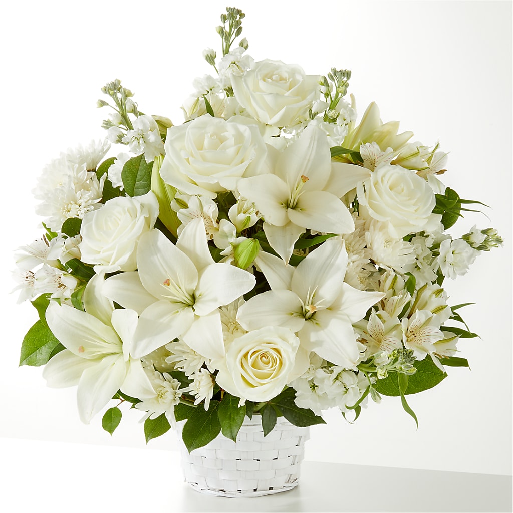 Peaceful Reflections Arrangement – ELIZABETH'S BLUE GARDEN LLC, Raritan NJ