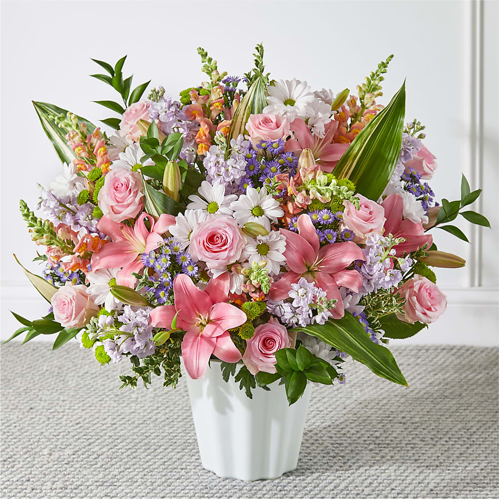 Abundant Compassion Floor Basket – ELIZABETH'S BLUE GARDEN LLC, Raritan NJ