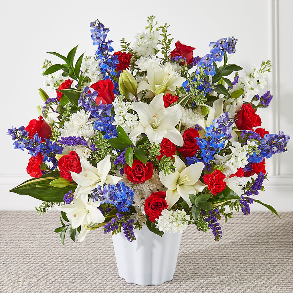 Consoled Floor Basket – ELIZABETH'S BLUE GARDEN LLC, Raritan NJ