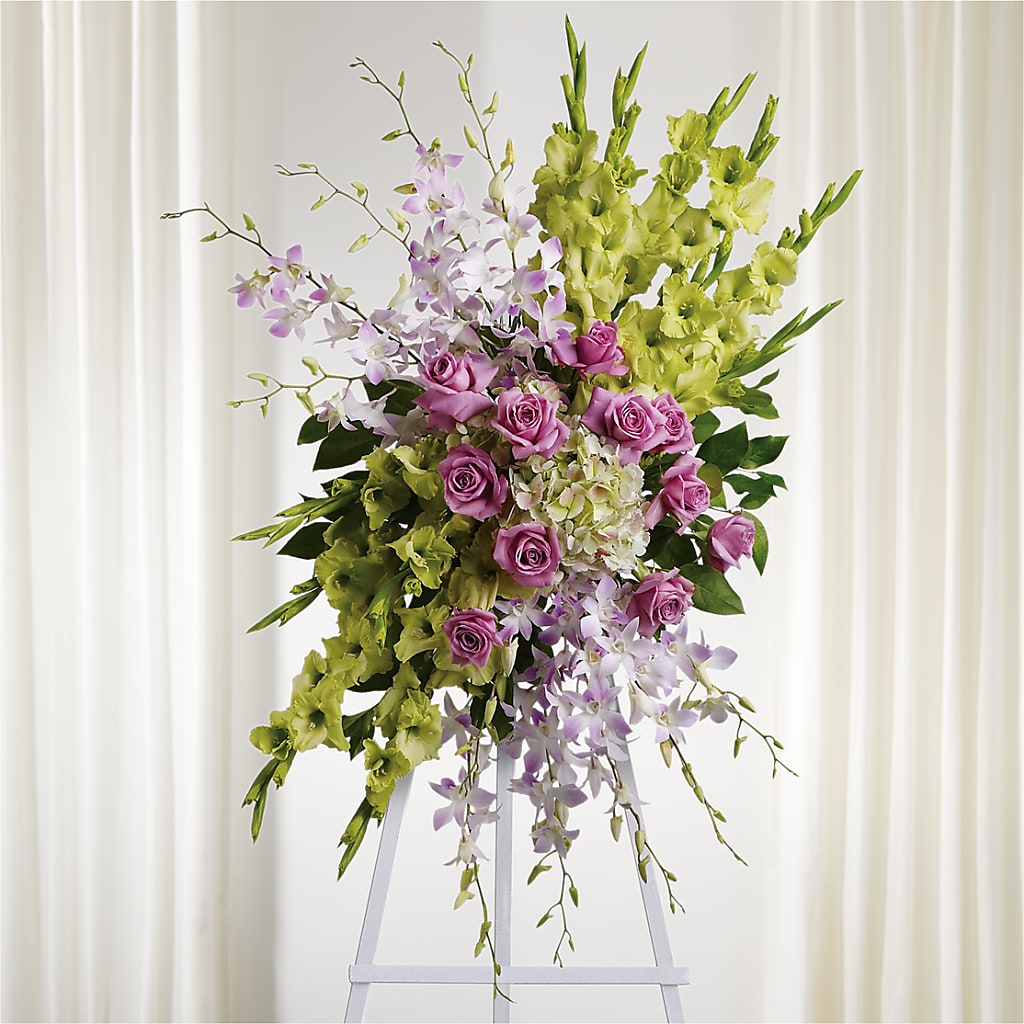 Lasting Legacy Standing Spray – ELIZABETH'S BLUE GARDEN LLC, Raritan NJ