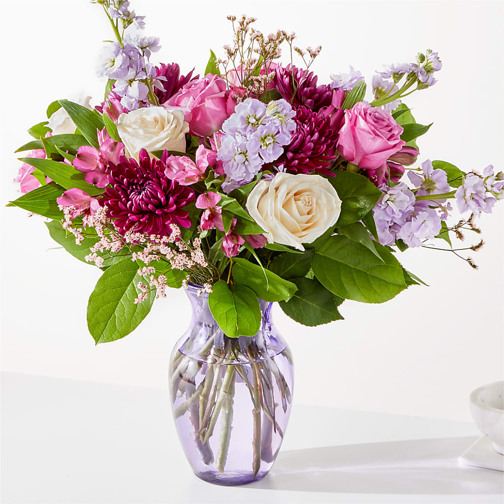 Amethyst Dreams Bouquet – ELIZABETH'S BLUE GARDEN LLC, Raritan NJ