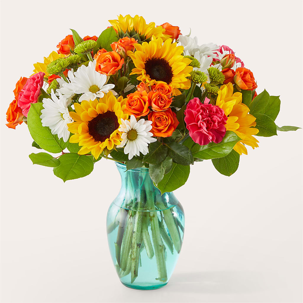 Sun-drenched Blooms Bouquet – ELIZABETH'S BLUE GARDEN LLC, Raritan NJ