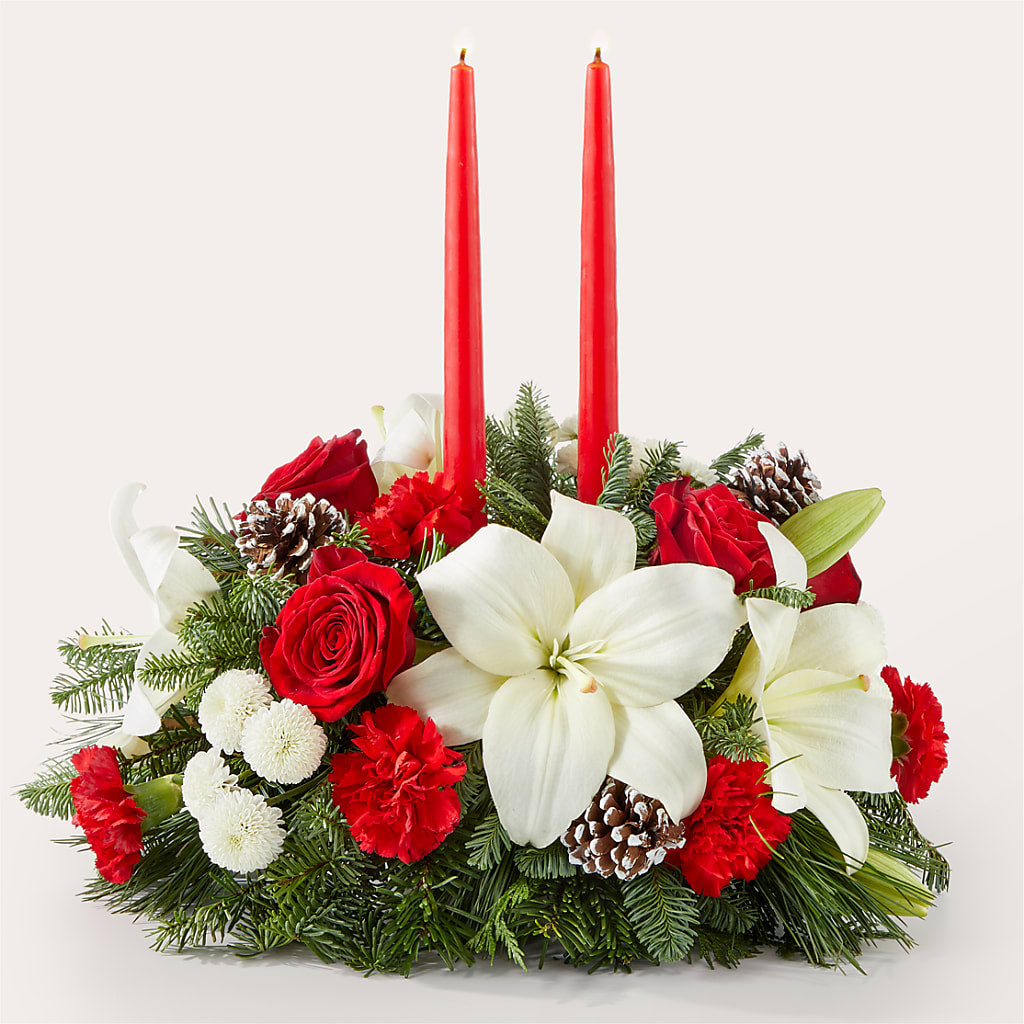 Seasonal Festivities Centerpiece – ELIZABETH'S BLUE GARDEN LLC, Raritan NJ