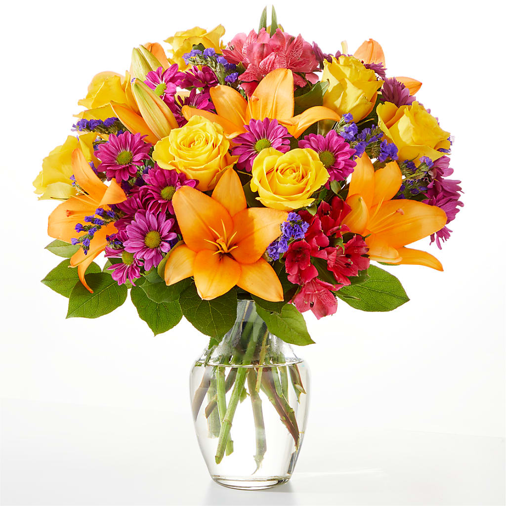 Colorful Visions Bouquet – ELIZABETH'S BLUE GARDEN LLC, Raritan NJ