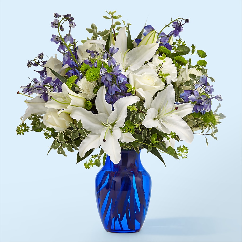 Santorini Bouquet – ELIZABETH'S BLUE GARDEN LLC, Raritan NJ