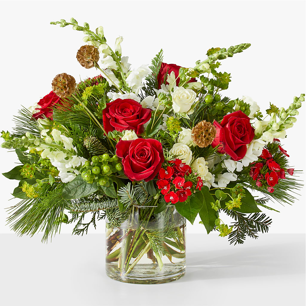 Deck the Halls Bouquet – ELIZABETH'S BLUE GARDEN LLC, Raritan NJ