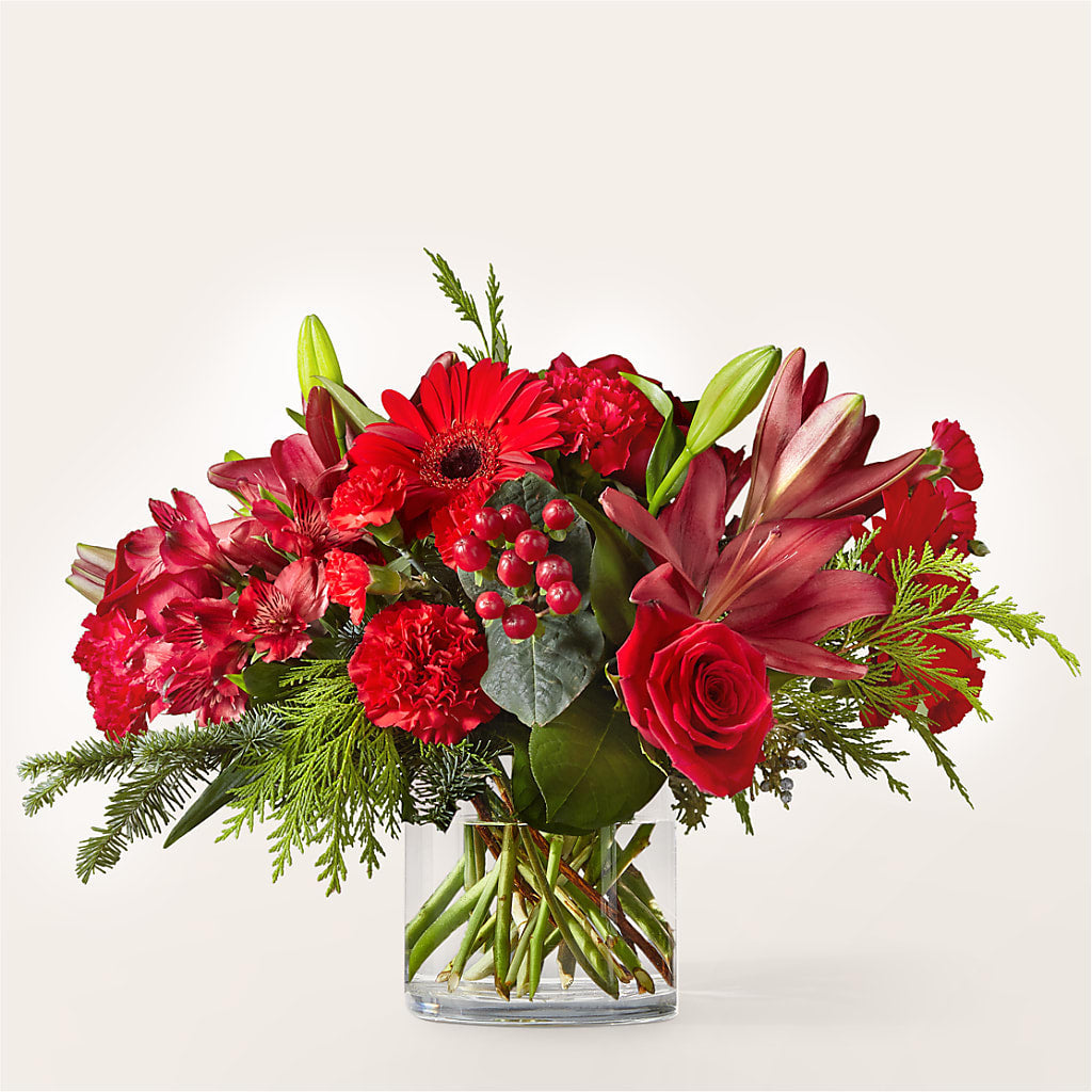 Friendsmas Bouquet – ELIZABETH'S BLUE GARDEN LLC, Raritan NJ