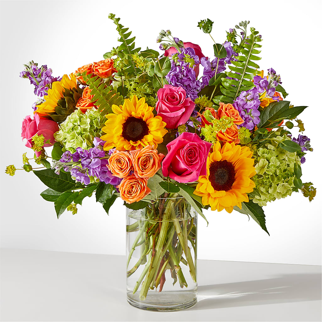 Vibrant Greetings Bouquet – ELIZABETH'S BLUE GARDEN LLC, Raritan NJ