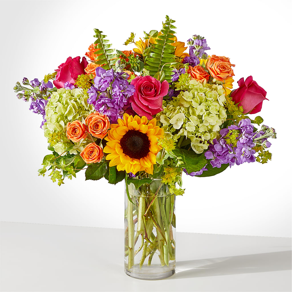 Vibrant Greetings Bouquet – ELIZABETH'S BLUE GARDEN LLC, Raritan NJ