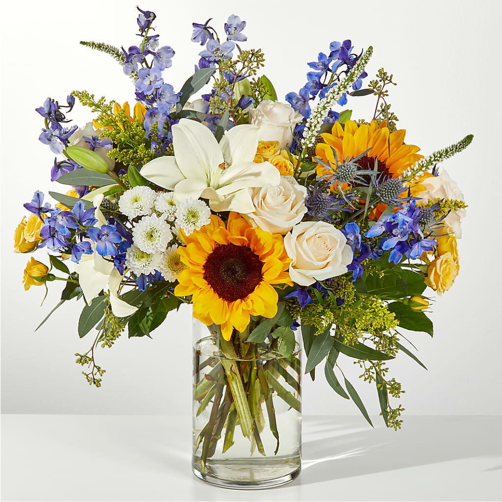 Wonderfully Sunny Bouquet – ELIZABETH'S BLUE GARDEN LLC, Raritan NJ