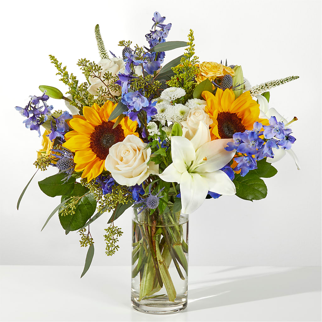 Wonderfully Sunny Bouquet – ELIZABETH'S BLUE GARDEN LLC, Raritan NJ