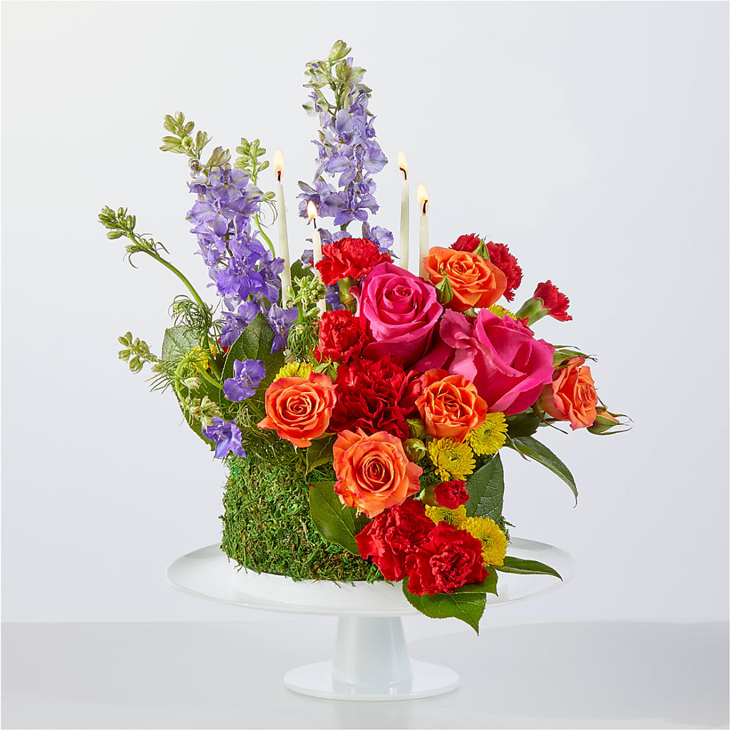 Best Year Yet Floral Cake – ELIZABETH'S BLUE GARDEN LLC, Raritan NJ