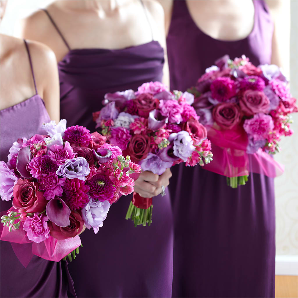 Bridesmaid's Garden Bouquet – ELIZABETH'S BLUE GARDEN LLC, Raritan NJ
